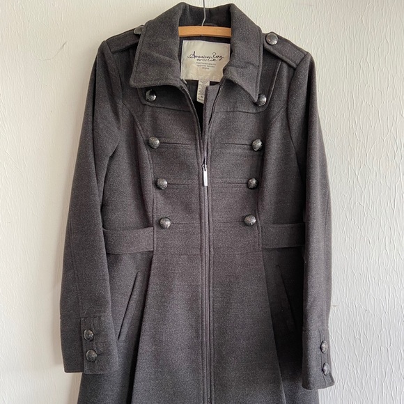AMERICAN RAG | Grey Winter Dress Coat - Picture 1 of 8